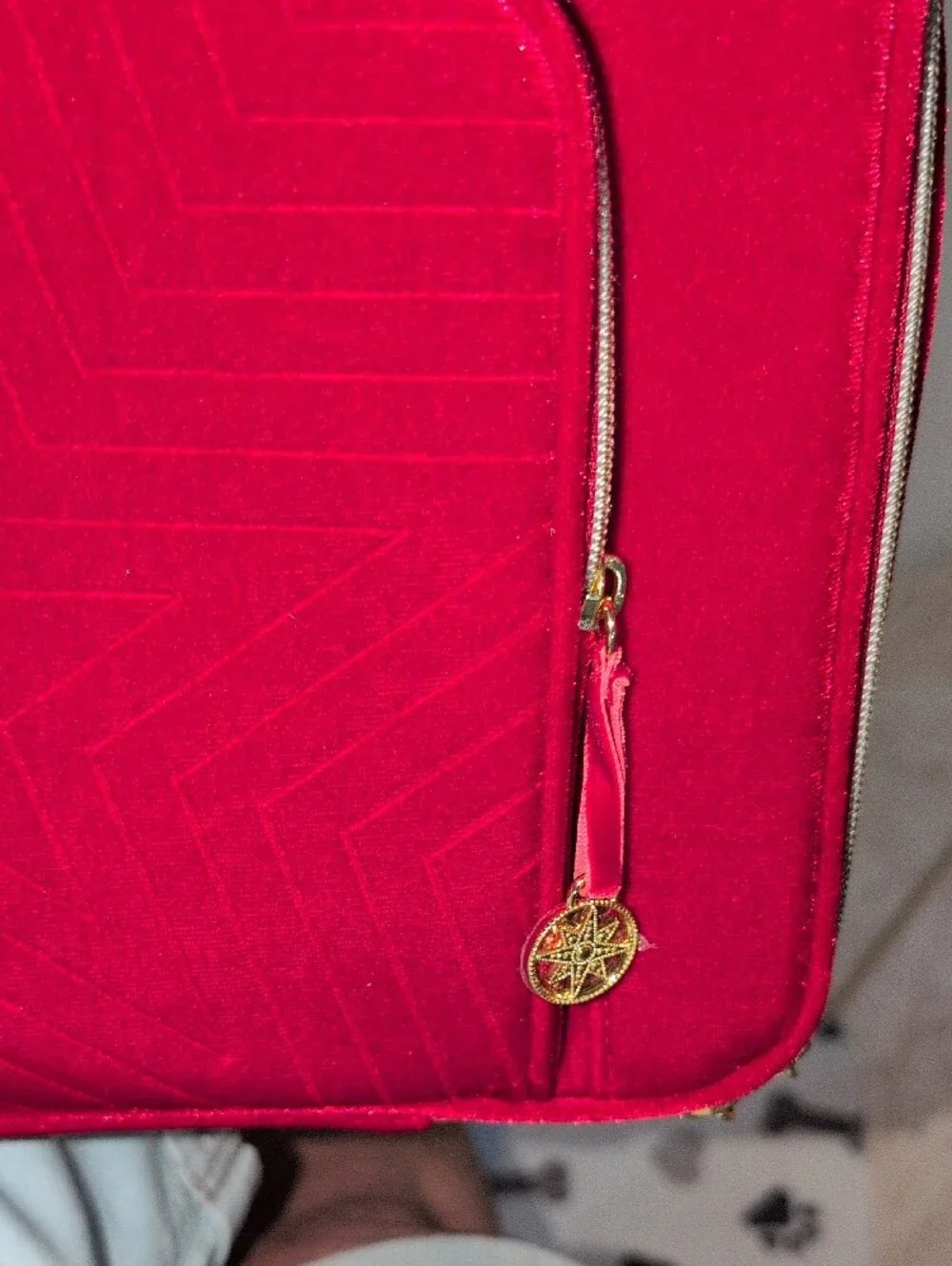 Estee Lauder stylish red